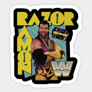 Razor Ramon Retro Sticker